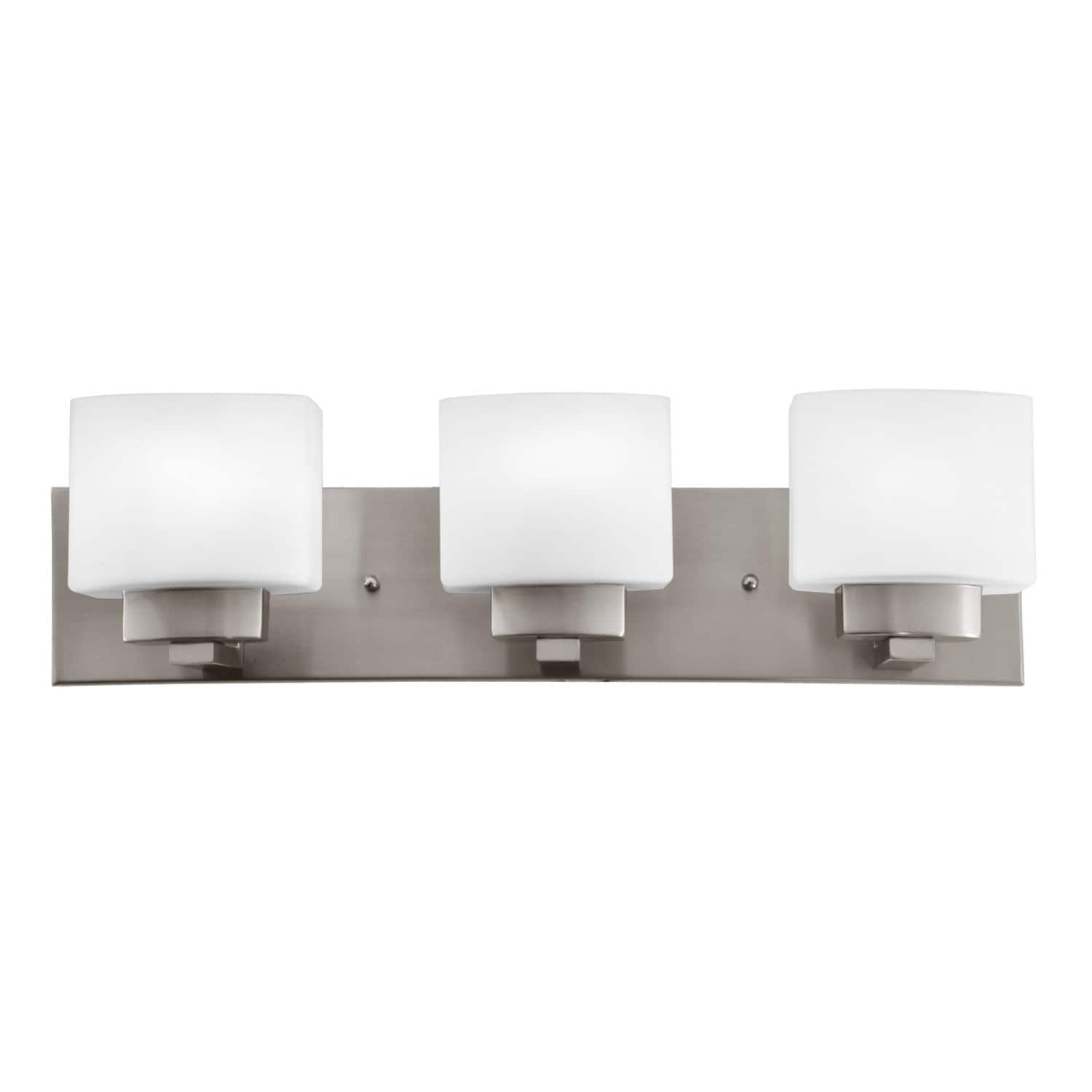 Dove Creek Vanity 3 Light Satin Nickel | Lighting & Ceiling | Today's ... regarding
