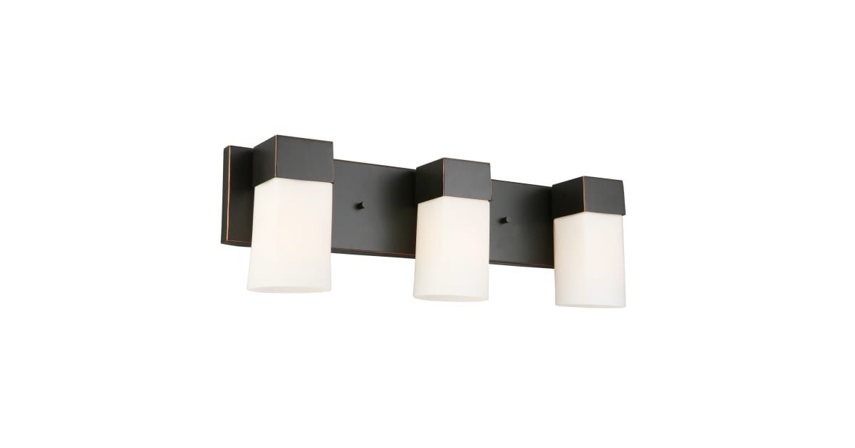 Eglo 202863A Ciara Springs 3 Light 22" Wide Bathroom Vanity Light ... inside
