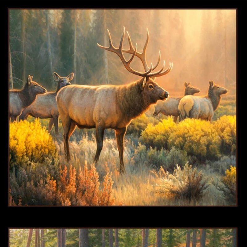 Elk Fabric - Etsy within Why the Elk Brown Polyester Fabric Elevates Your Living Space