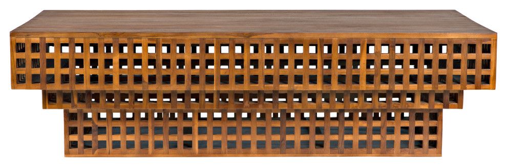 Flynn Coffee Table - Transitional - Coffee Tables - By Noir | Houzz with regard to