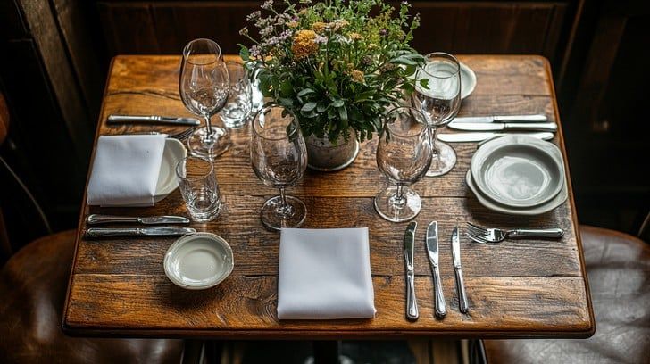 Free Elegant Dining Setup Image | Download At Stockcake within