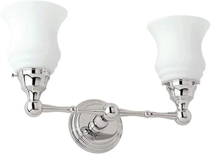 Ginger 1182/Sn Chelsea Double Vanity Light, Satin Nickel - Vanity ... intended for