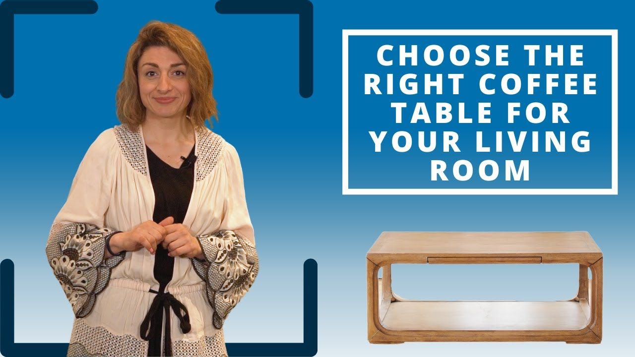 How To Choose The Right Coffee Table For Your Living Room! - Youtube throughout Choosing the Right Coffee Table for Your Living Space A Practical Guide