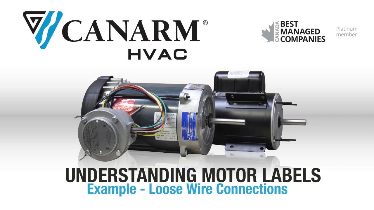How To Use Canarm Motor Labels With Loose Wire Connections - Youtube with regard to Beyond Aesthetics Exploring the Practical Aspects of the Canarm IVL259A03 Installation and Use