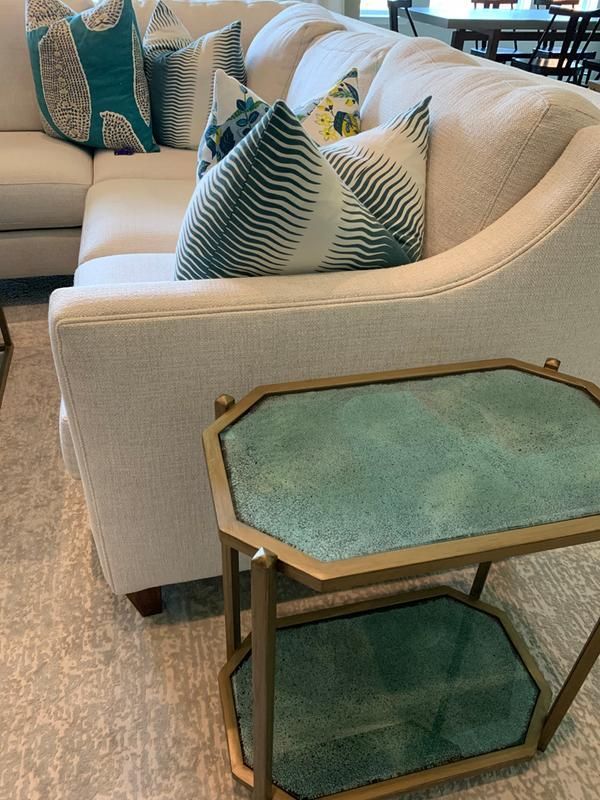 Kendall Rectangle Glass Side Table | Rectangle Side Table, Trending ... with From Blueprint to Bliss The Journey with Your Kendall Occasional Tables