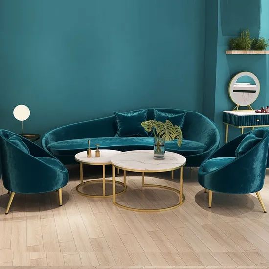 Luxury Antique Royal Sofa Set Living Room Classic Armrest Circular Arc ... with regard to Arc Velvet Sofa Care A Guide to Longevity and Luxurious Living