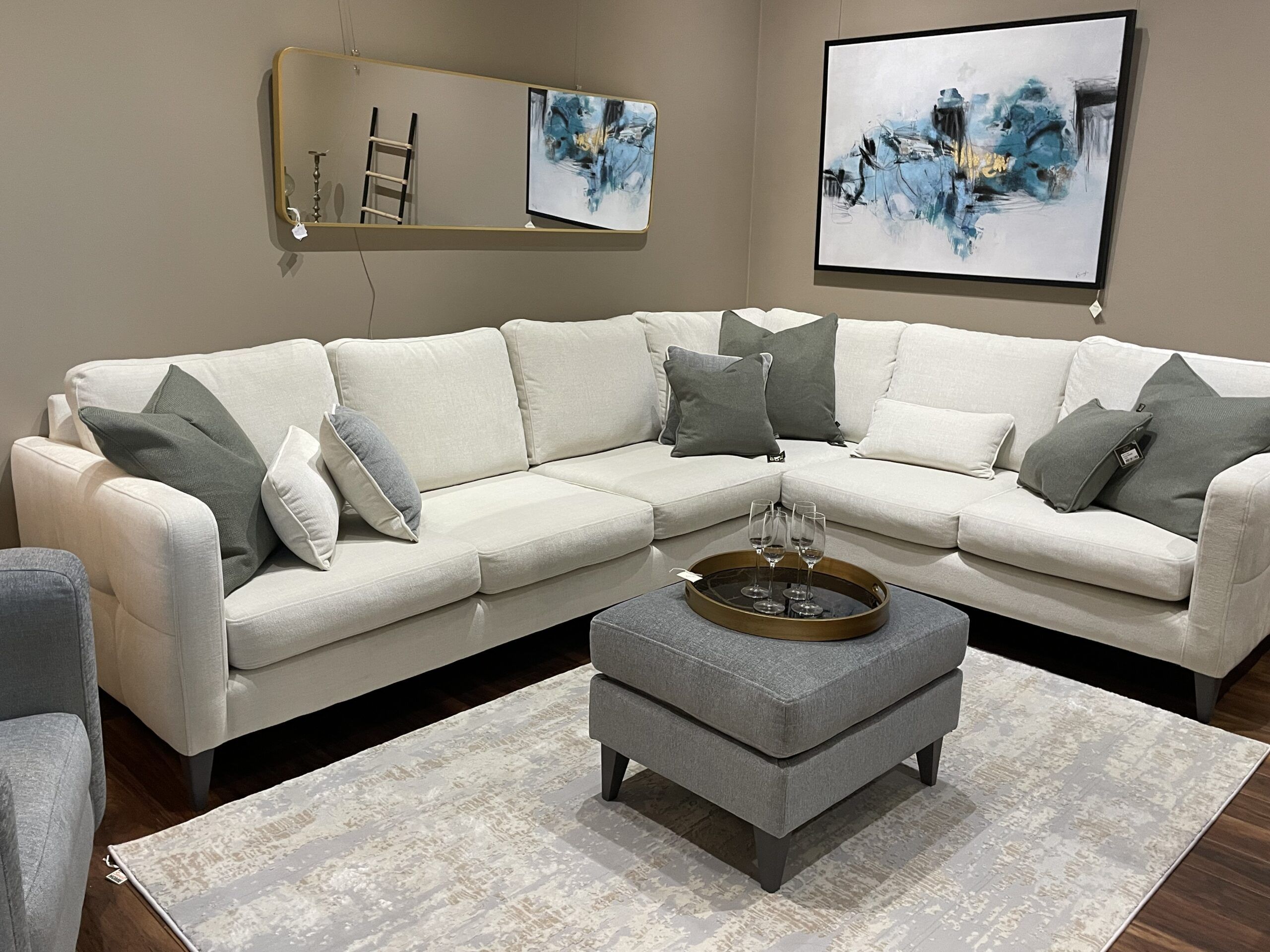 Miranda 3 Seater Sofa: Elegant Seating - Morgan Doyles intended for