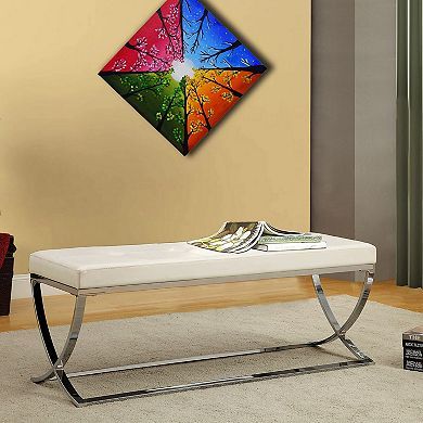 Styling Secrets Elevating Your Interior Design with the White Bench