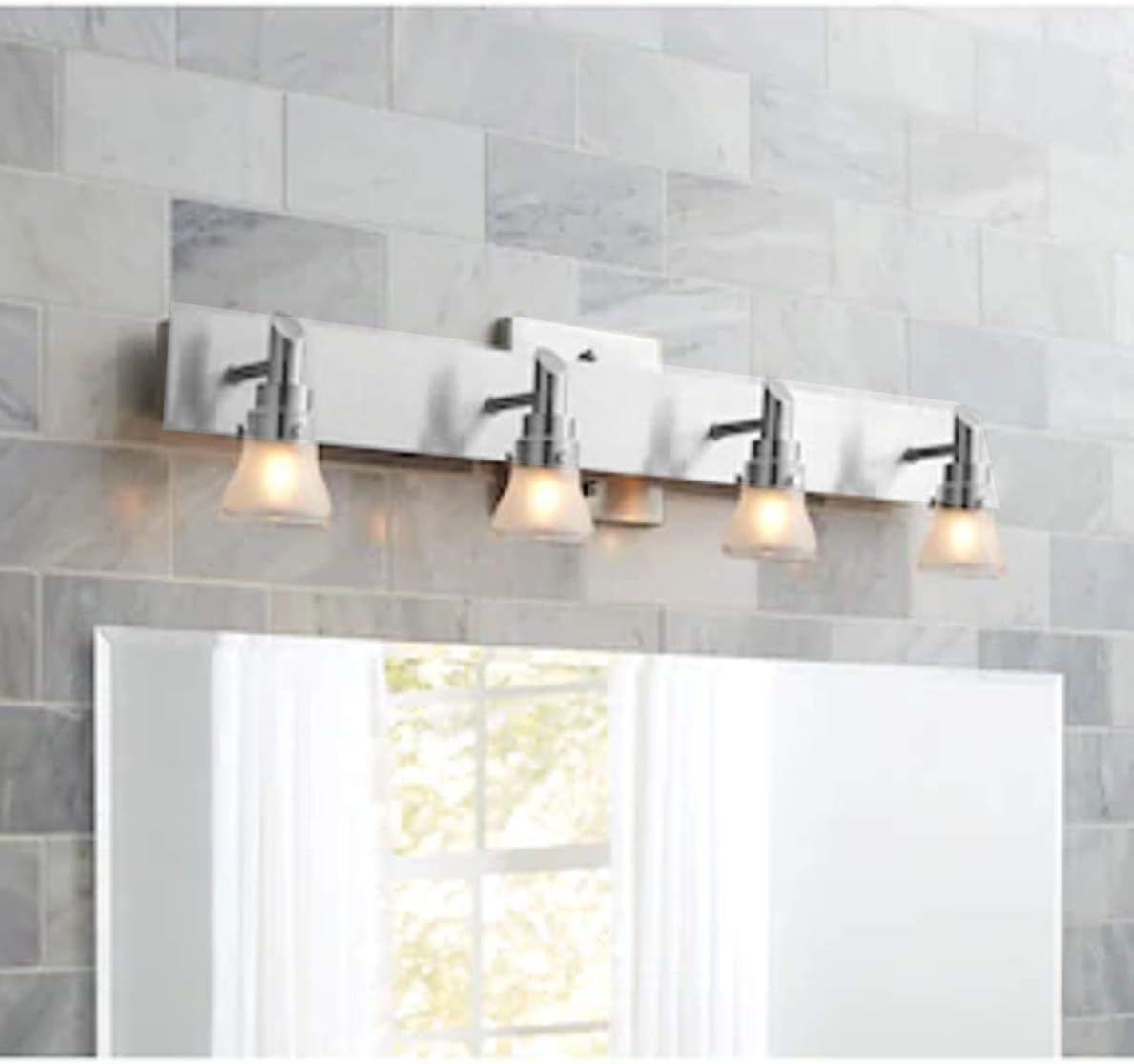 Portfolio 3 Light Brushed Nickel Bathroom Vanity Light / Portfolio ... with regard to Decoding the Design of Vanity Light 1182 Satin Nickel Understanding Its Features
