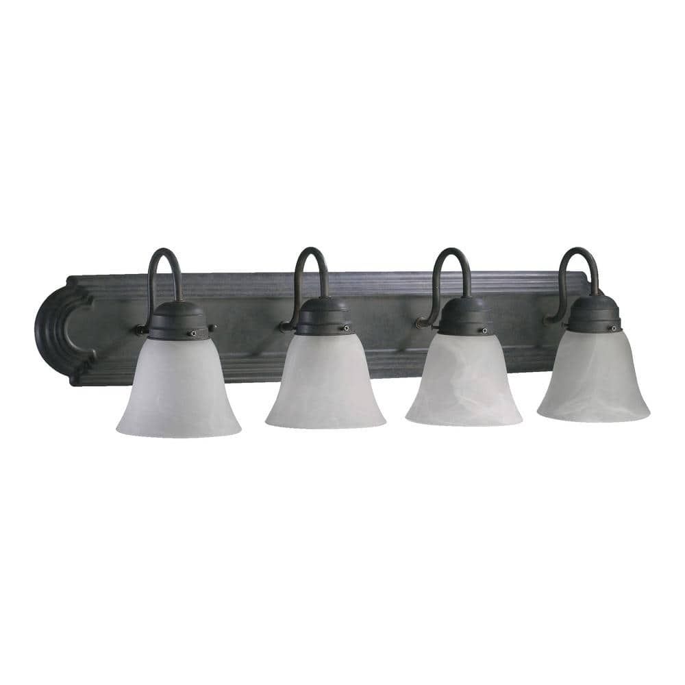 Quorum International Traditional 30 In. W 4-Lights Toasted Sienna ... in