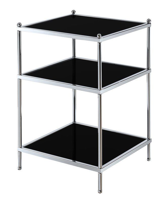 Rigsby End Table With Storage with regard to Rigsby Stacking Tray Tables Black Oak A Deep Dive into Design and Functionality