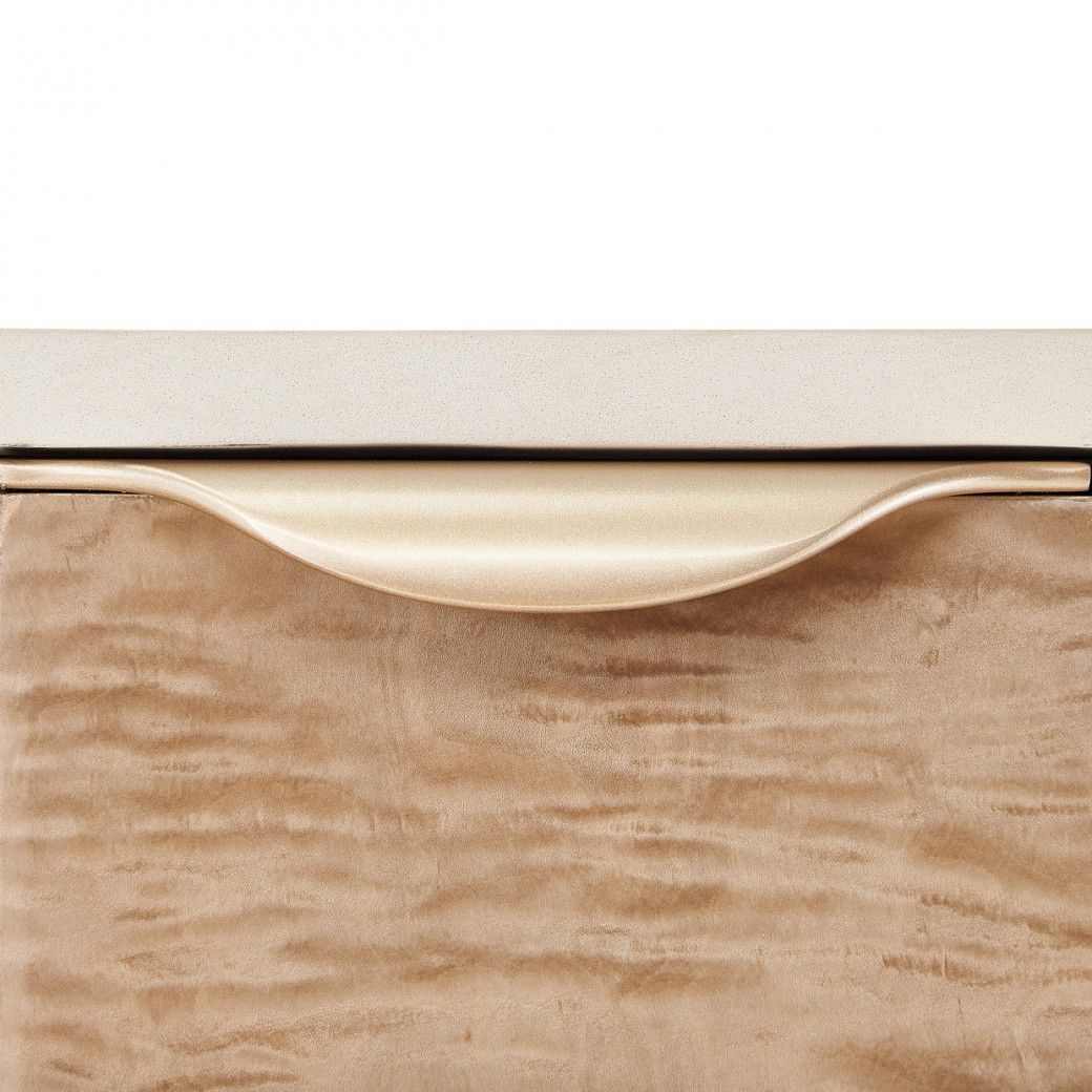 Round Dining Table Malibu Crest By Michael Amini in Unveiling the Allure of the Malibu Crest Round Glass Dining Table Chardonnay