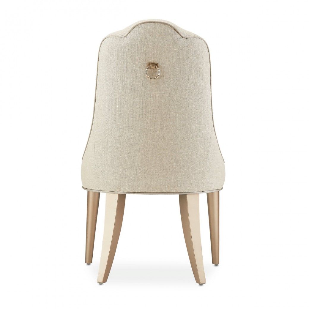 Round Dining Table Malibu Crest By Michael Amini intended for