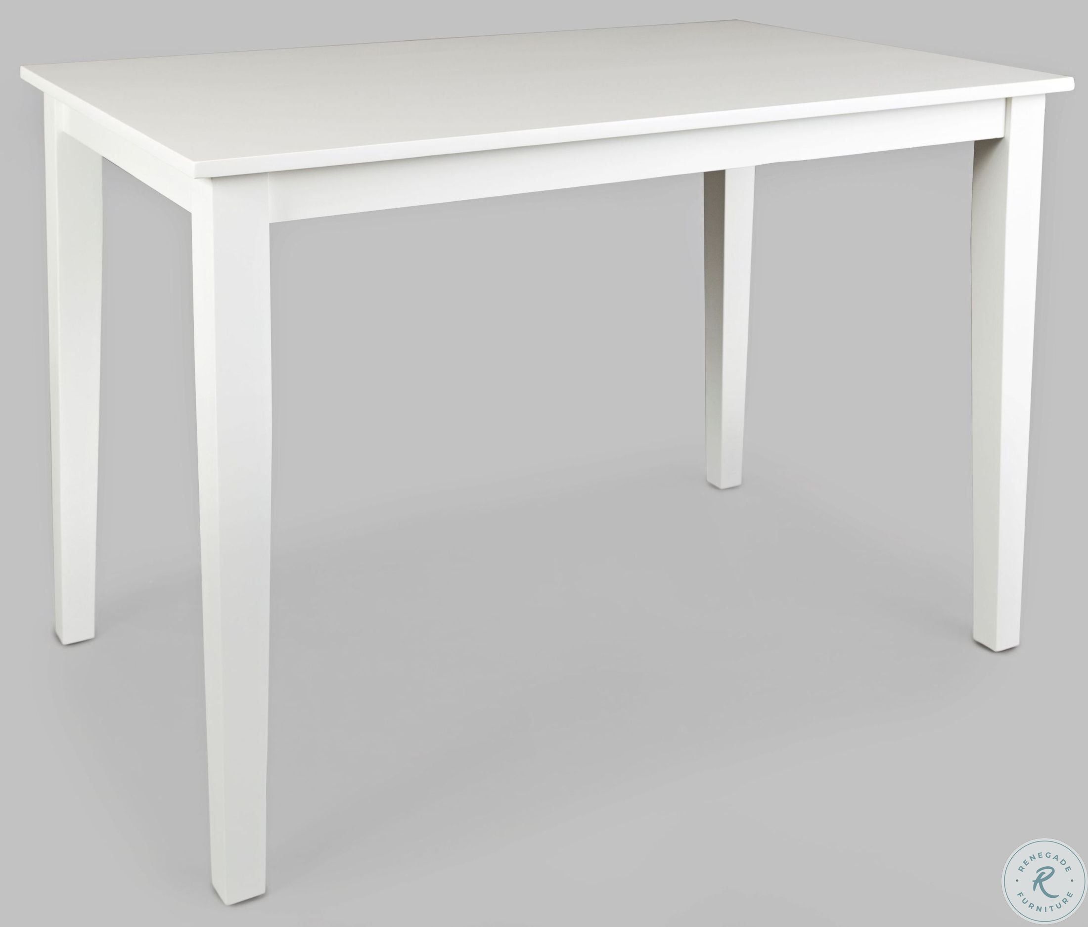Simplicity Paperwhite Counter Height Dining Table From Jofran | Coleman ... for Beyond the Meal Creating Moments with the Paperwhite Simplicity Dining Table