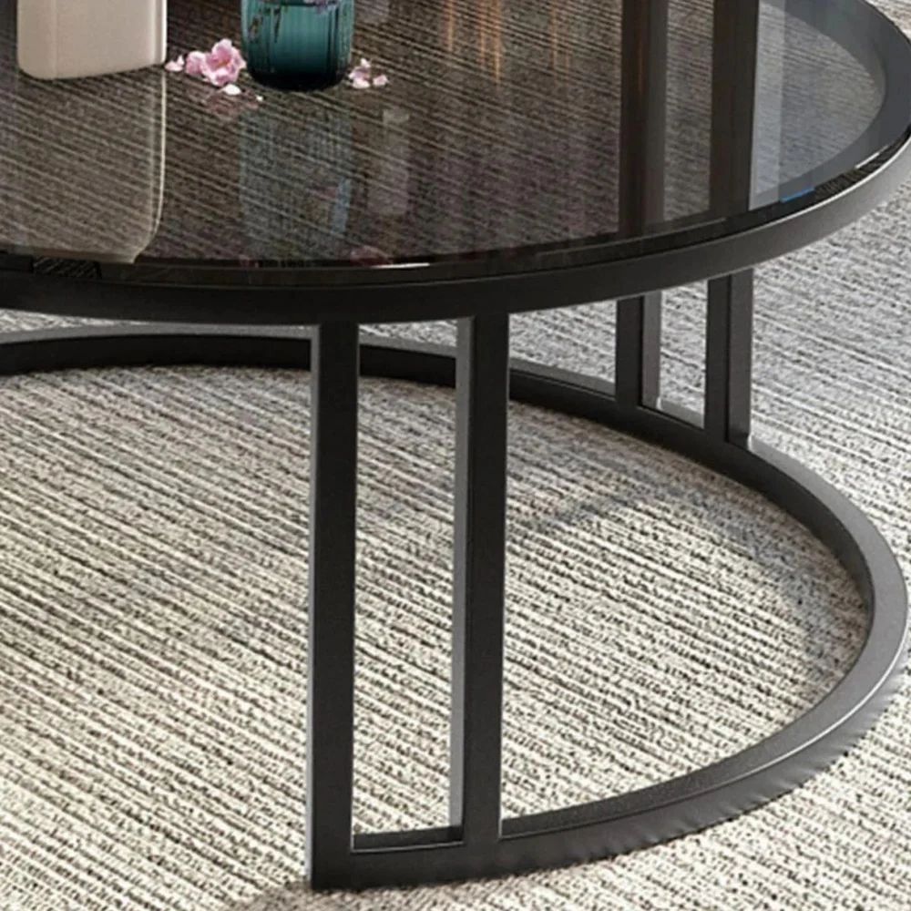 Space Saving Nesting Coffee Table Black At Rs 18749.00/Set | Nesting ... in Space-Saving Solutions How Nesting Tables Enhance Modern Living