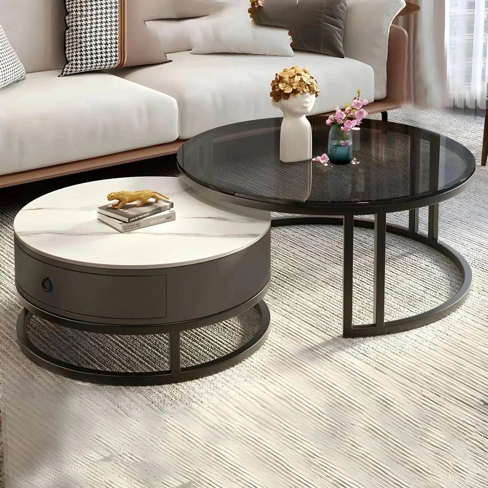 Space Saving Nesting Coffee Table Black At Rs 18749.00/Set | Nesting ... inside