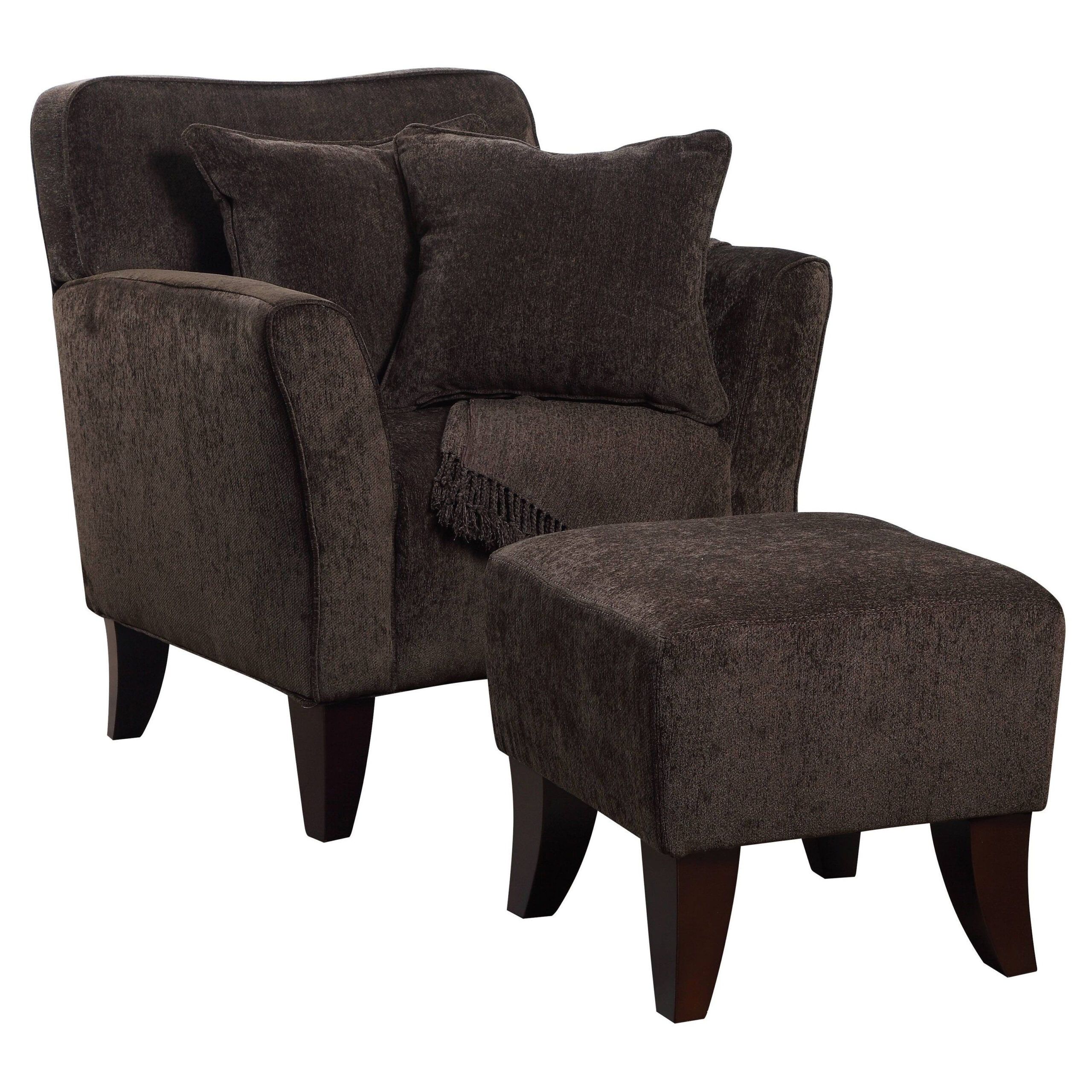 Sunset Trading Cozy Accent Chair With Ottoman And Pillows And Blanket ... for Beyond the Surface Exploring the Design of Sunset Trading Furniture