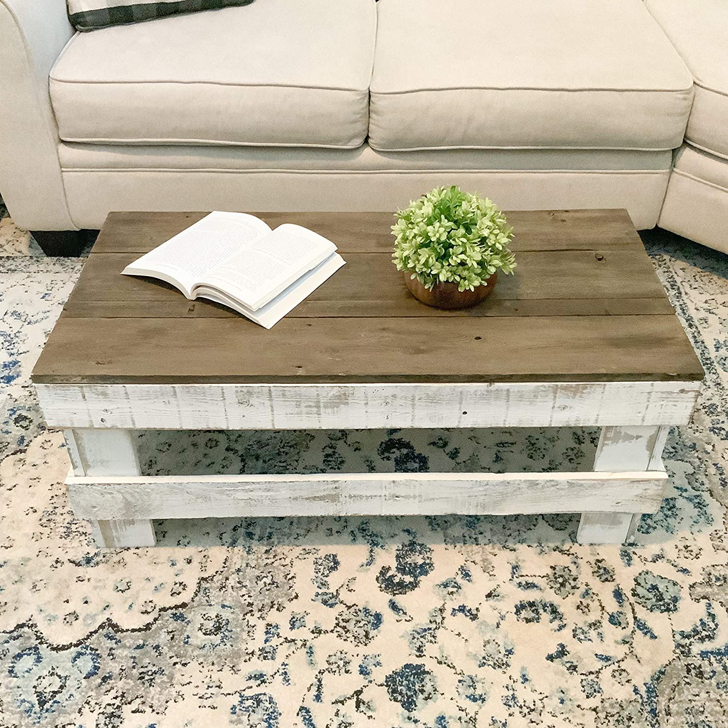 The 10 Best Farmhouse Coffee Tables (For Any Budget) with regard to