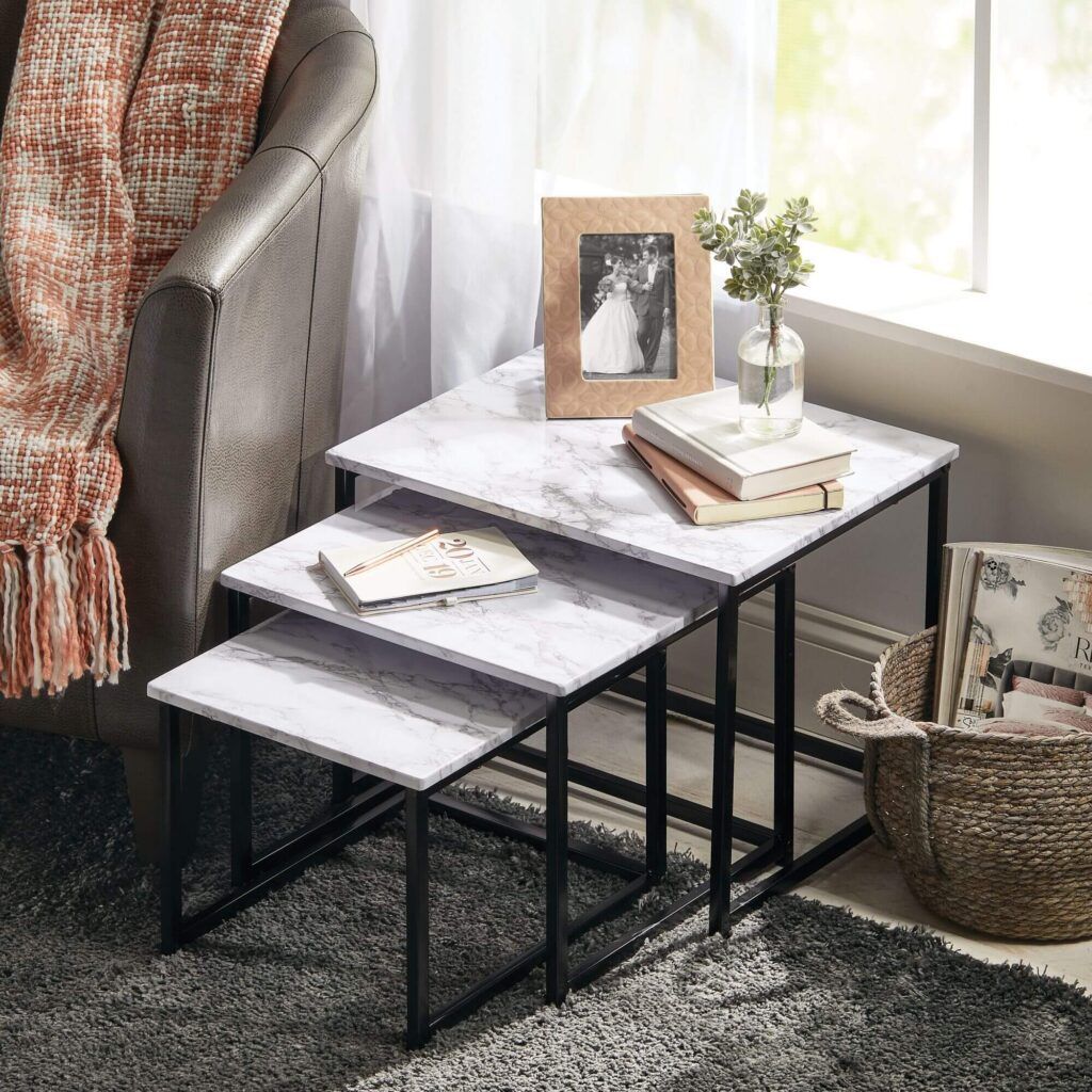 Beyond the Obvious How Nesting Tables Redefine Small Space Decor