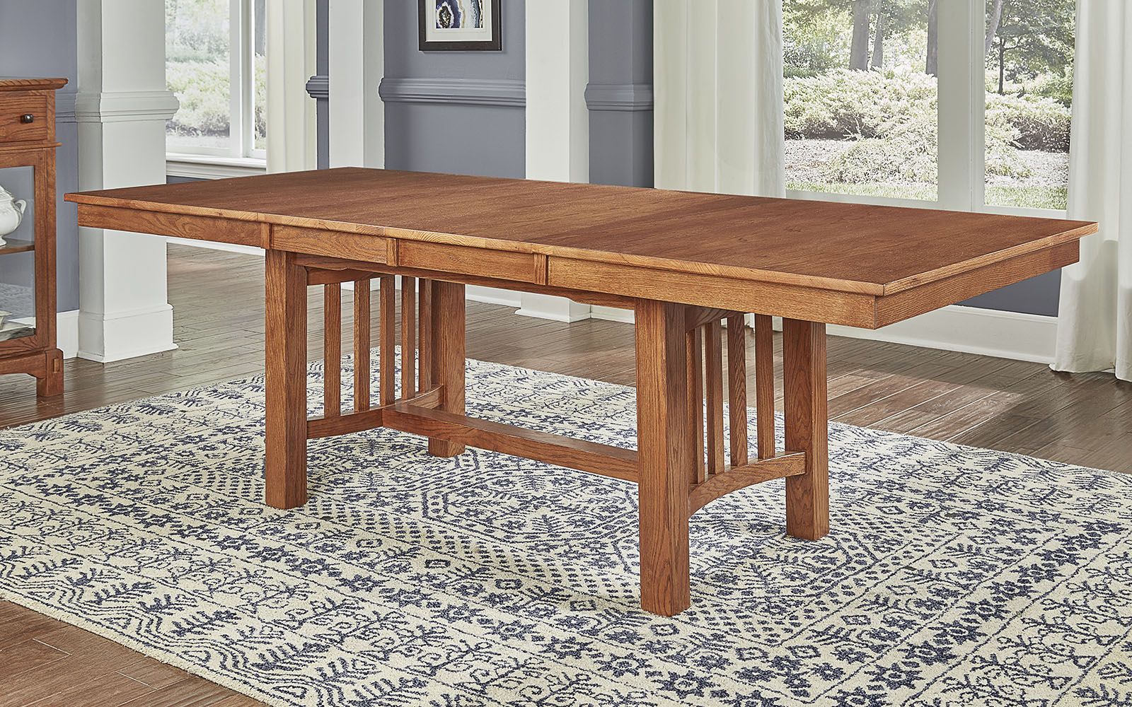 Trestle Table - A-America Wood Furniture in Unveiling the Craftsmanship Behind the Port Townsend Trestle Table A Deep Dive