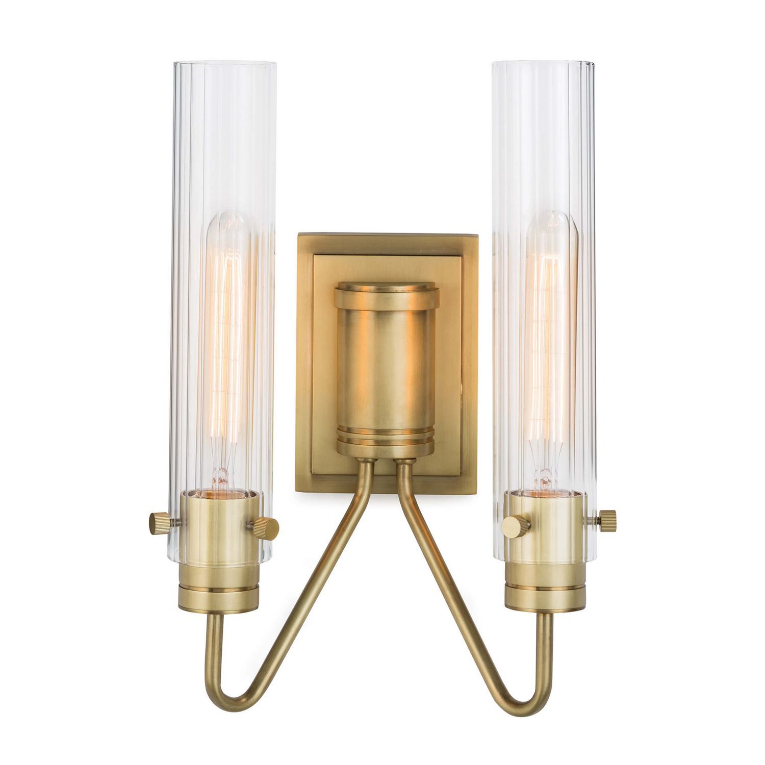Two Light Wall Sconce | New Wall intended for
