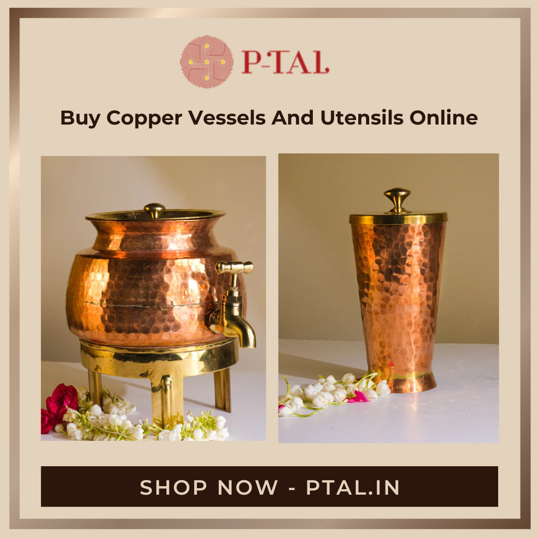 Unveiling The Timeless Elegance: The Allure Of Copper Vessels | By P ... with regard to Unveiling the Allure of Antique Copper Quatrefoil Tables A Collector's Guide