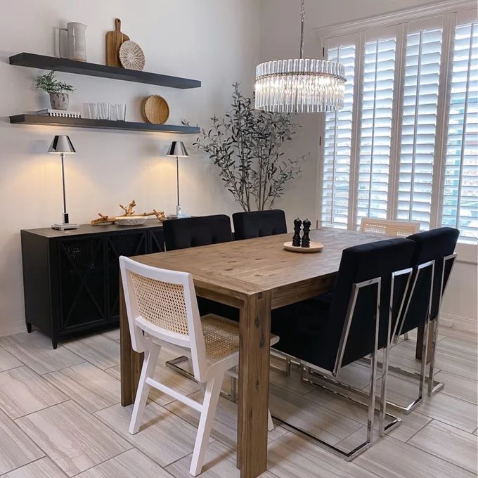Vancamp Seashore Fixed Top Dining Table, Antique Natural | Dining Table ... regarding