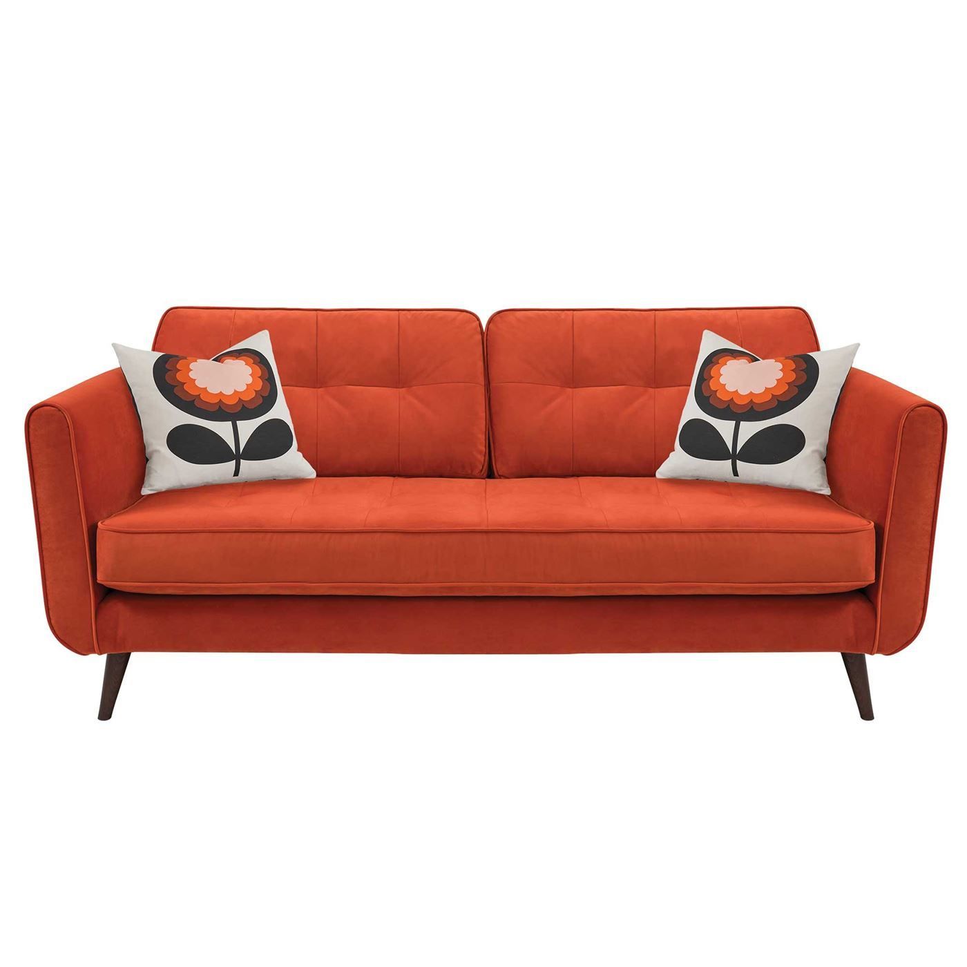 With Graceful Curves, Elegant Piping And Subtle Buttonless Tufting, The ... inside