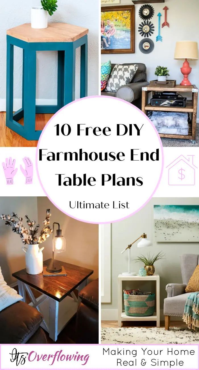 Smart Living Solutions How Farmhouse End Tables Transform Tiny Homes