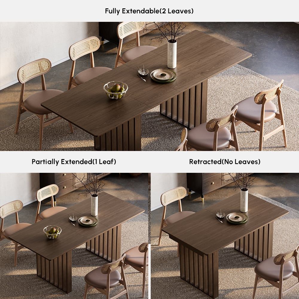 From Intimate Dinners to Grand Gatherings The Versatility of Walnut Extendable Tables