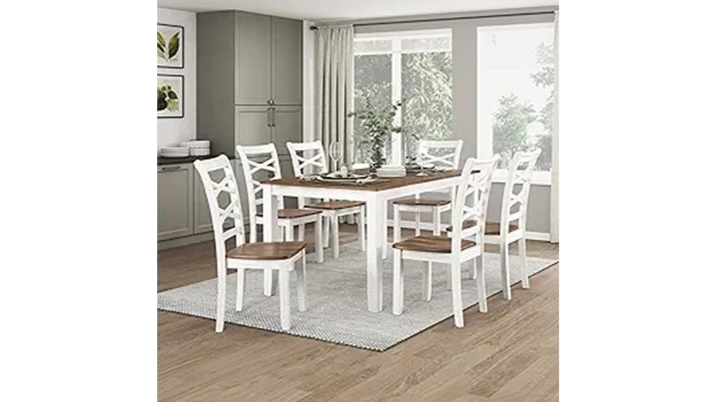 15 Best Farmhouse Dining Sets To Transform Your Dining Room Into A Cozy ... inside Is the Lexicon Tempe Dining Table Right For Your Home A Deep Dive