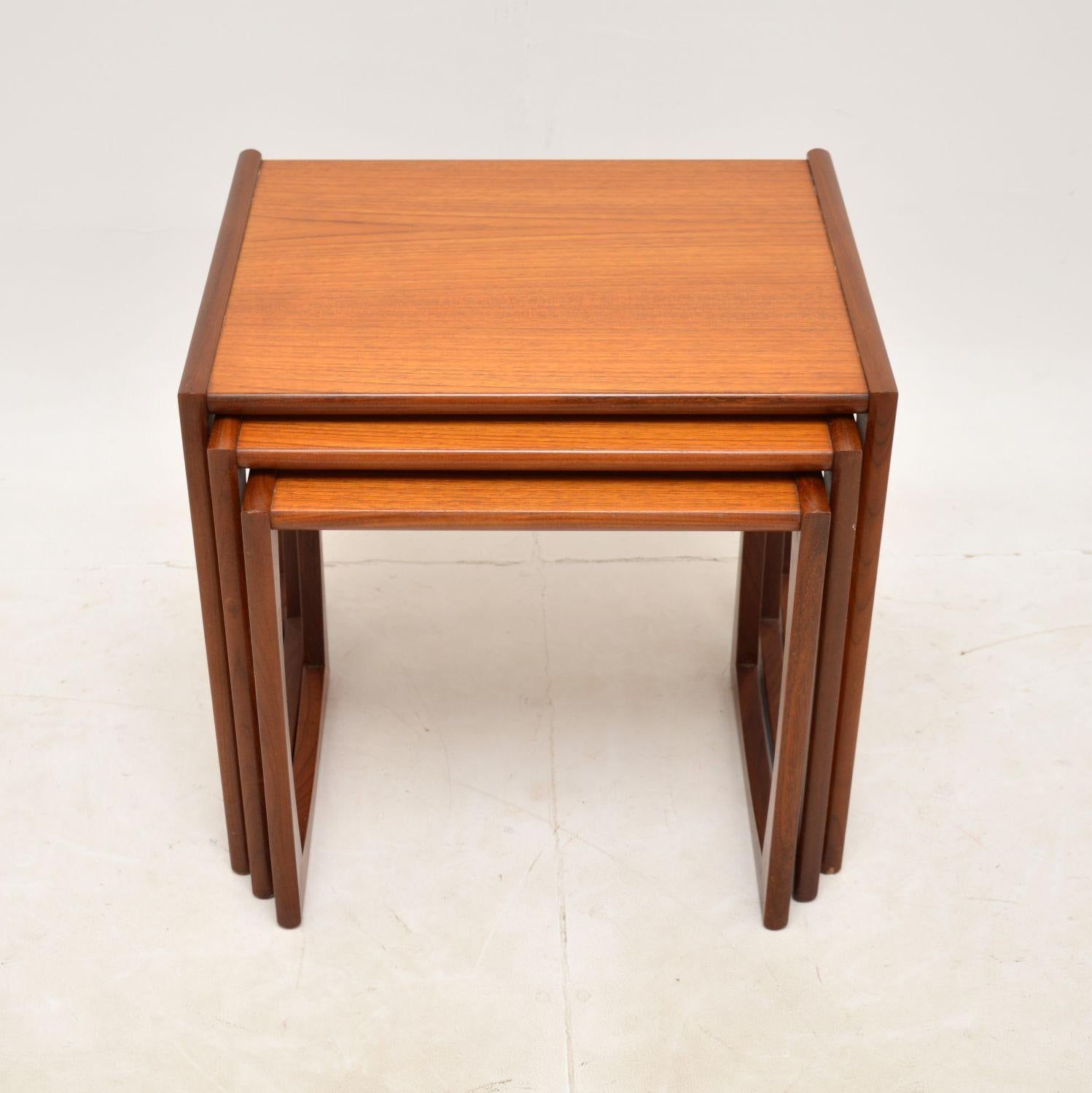 1960'S Vintage Teak Nest Of Tables By G Plan For Sale At 1Stdibs throughout