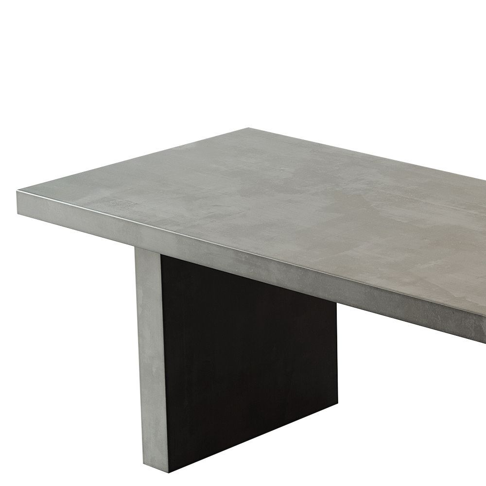 71&quot; Farmhouse Gray Wooden Dining Table For 6 Person Double Pedestal ... inside The Unsung Hero of Home Decor Understanding the Appeal of Gray 3 Piece Tables