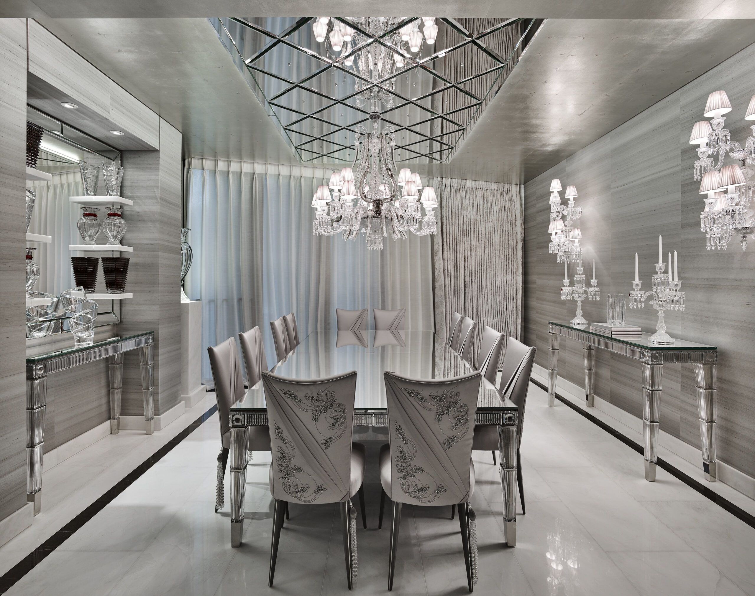 Reflecting on Design How Mirrored Tabletops Transform Living Areas