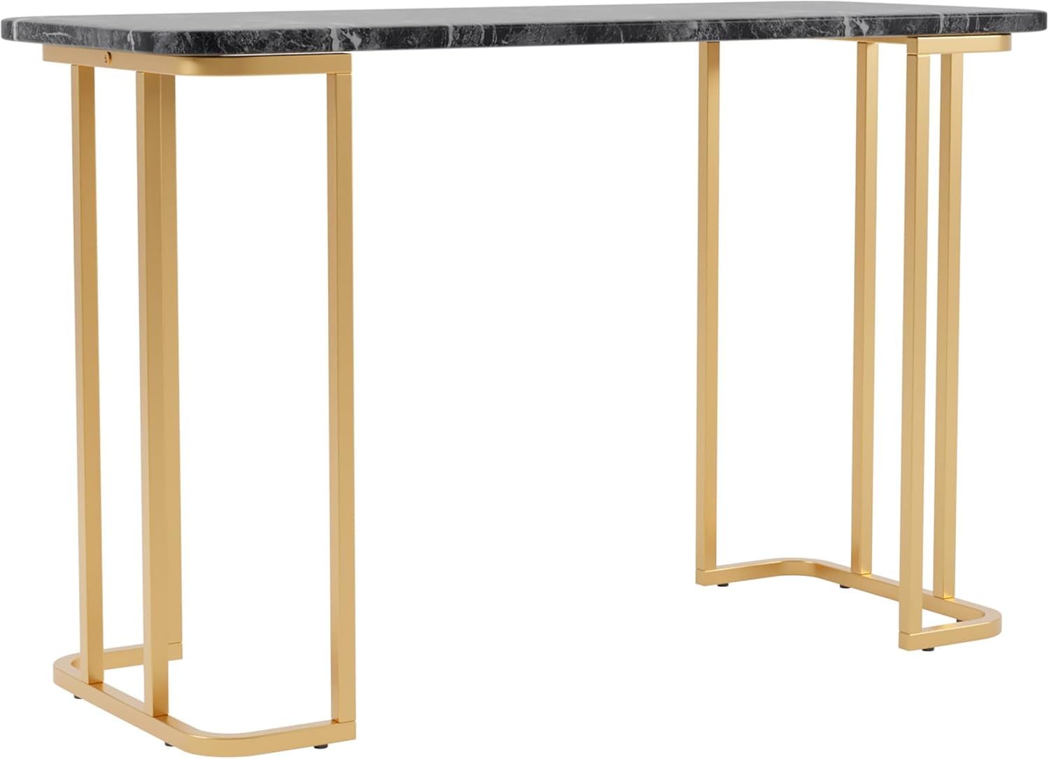 Amazon.com: Furniture Of America Clotten Contemporary Metal Console ... pertaining to What to Know Before You Bring Home the Furniture of America Clotten End Table