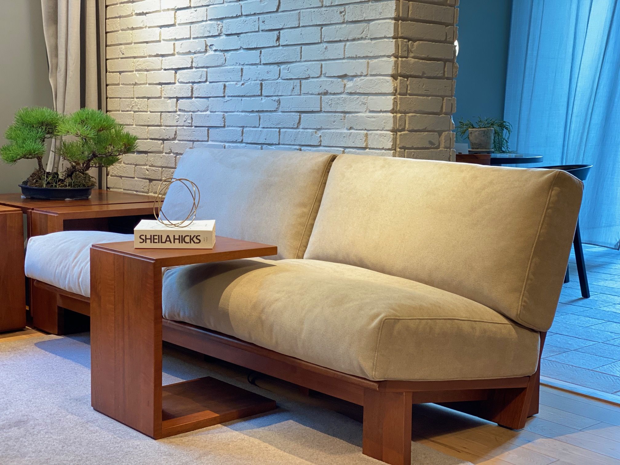 Appeal Of One-Arm Sofas - Source Store Bangkok with regard to The Enduring Appeal of Herringbone Benchseat Sofas Unpacked