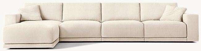 Bella Modular Left-Arm Sofa-Chaise Sectional for