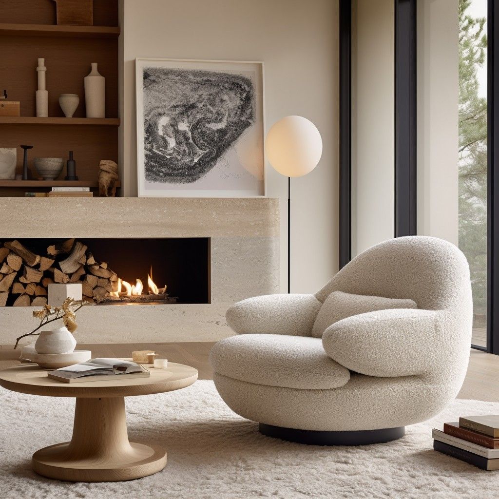 Boucle Lounge Chair Ideas: Styling And Placement Tips For Modern Homes pertaining to