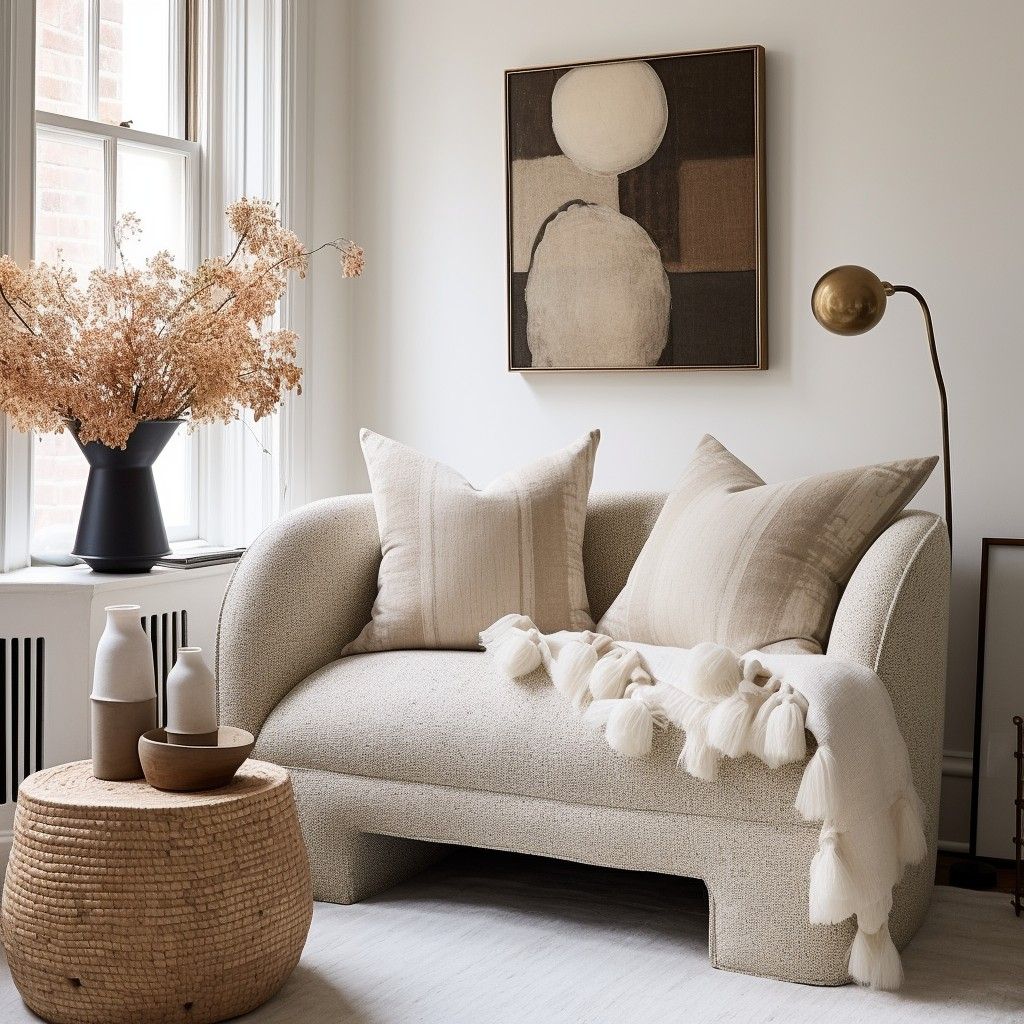 Boucle Loveseat Ideas: A Guide To Styling And Incorporating Into Your ... inside Understanding the Enduring Appeal of Boucle in Modern Living Spaces