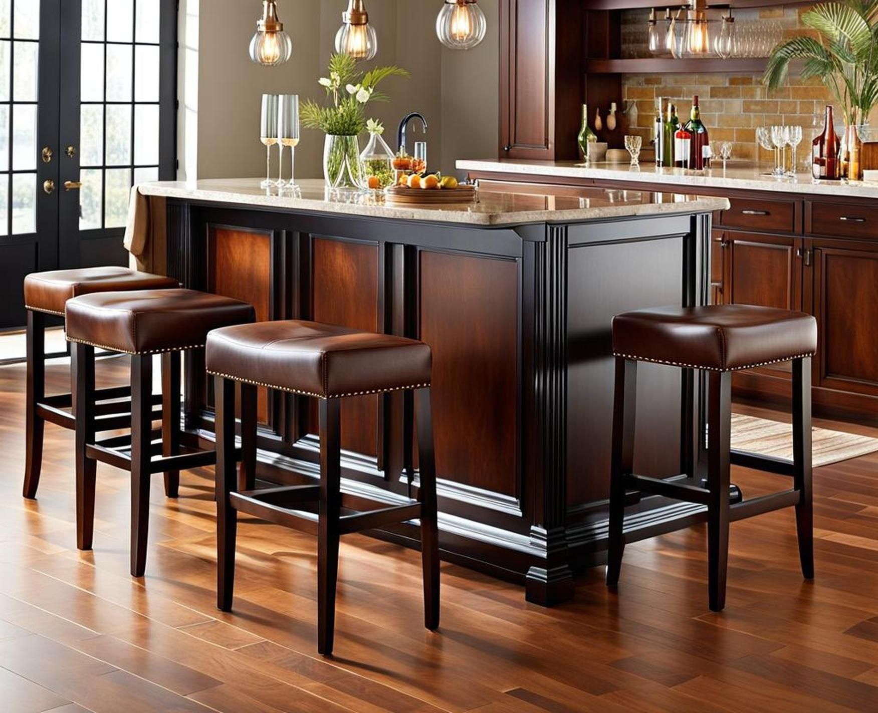 Compliment Your Decor With Grandin Road's Expertly Designed Bar Stools ... with regard to The Craftsmanship Behind a Well-Designed Counter Stool