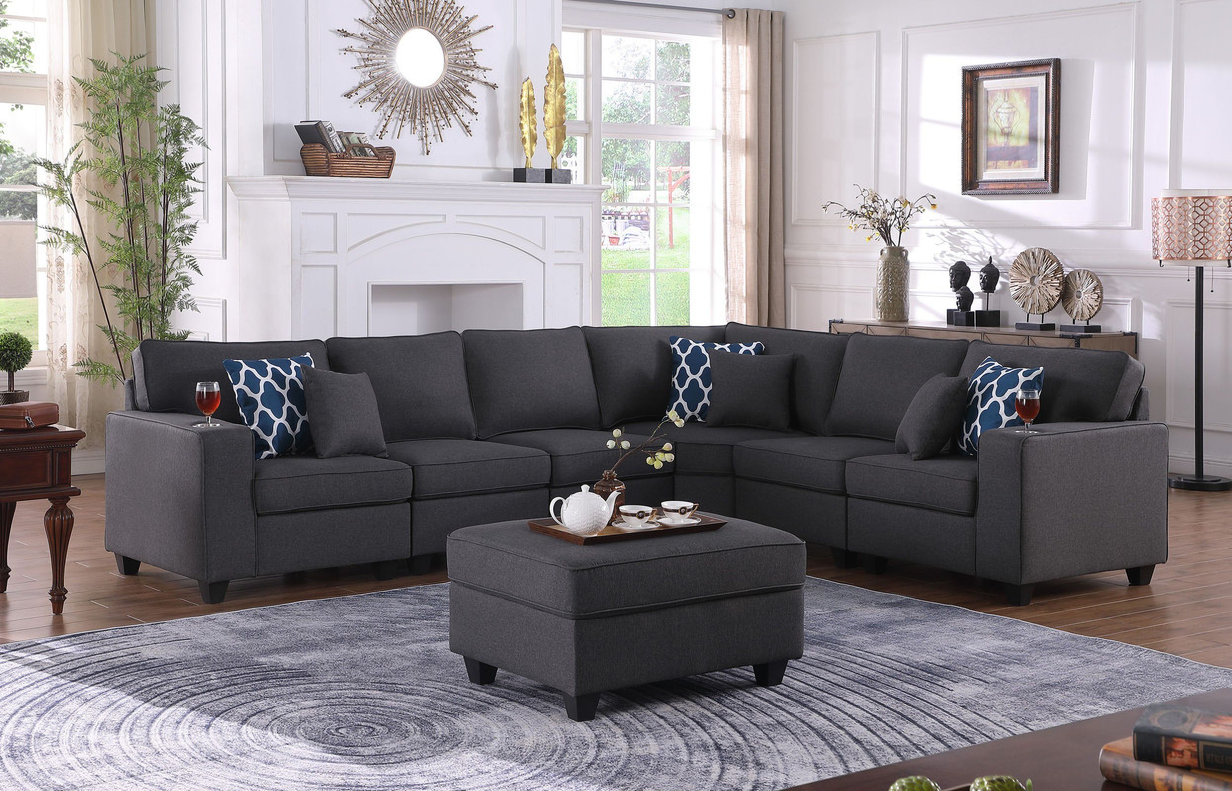 Creating Cozy Moments with the Cooper Dark Gray Linen Sofa