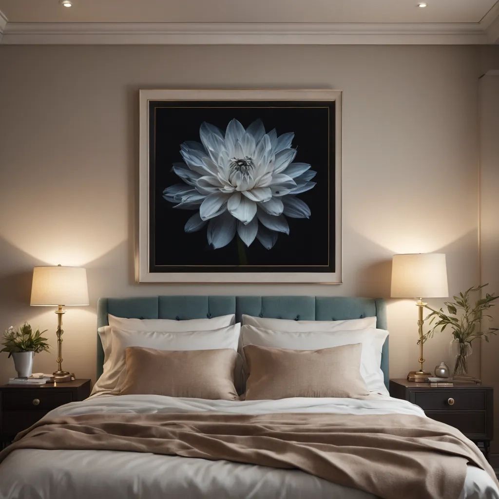Curating The Space Above Your Bed: A Thoughtful Approach intended for