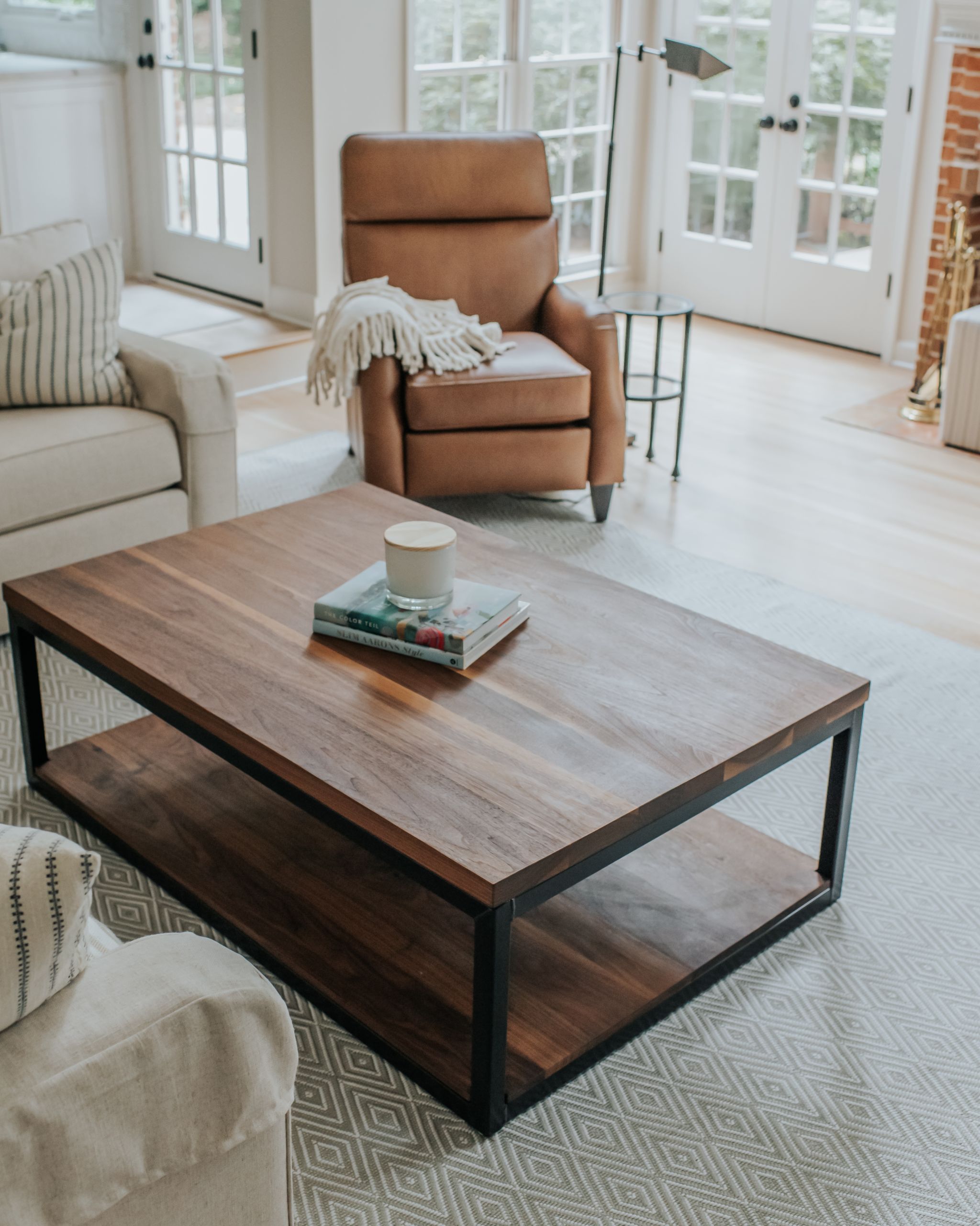 Custom Modern Square Coffee Table - Rustic Trades Furniture pertaining to Unpacking the Design Philosophy of the Irondale Square Coffee Table