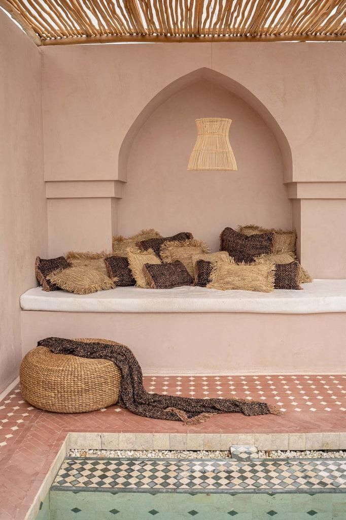 De Oh My Gee Kussenhoes - Zwart Koper - 40X40 | Pouf Coffee Table ... for