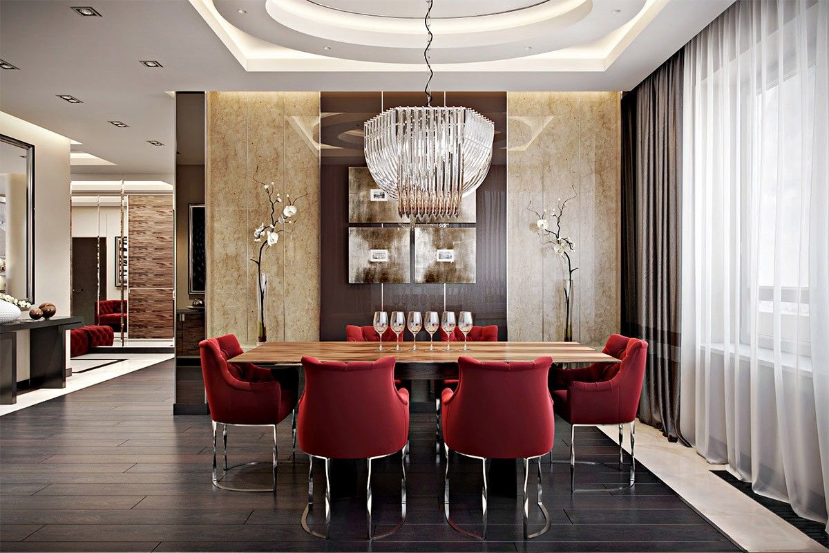 Designer Dining Rooms pertaining to