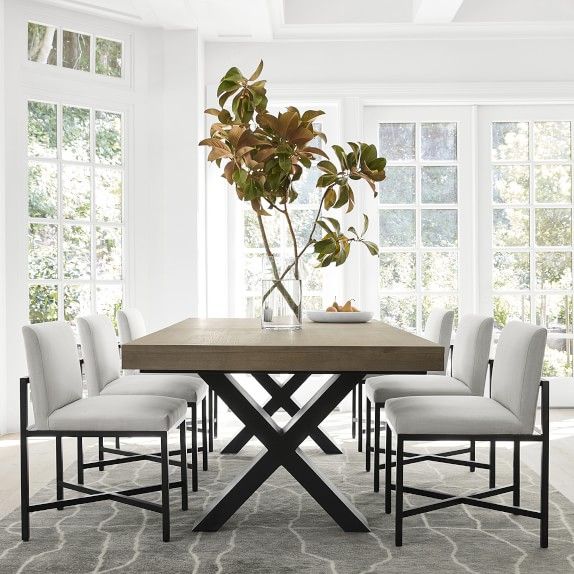 Dining Room Tables Rectangular intended for Expert Insights on Integrating the Prairie Rectangular Dining Table Natural/Black