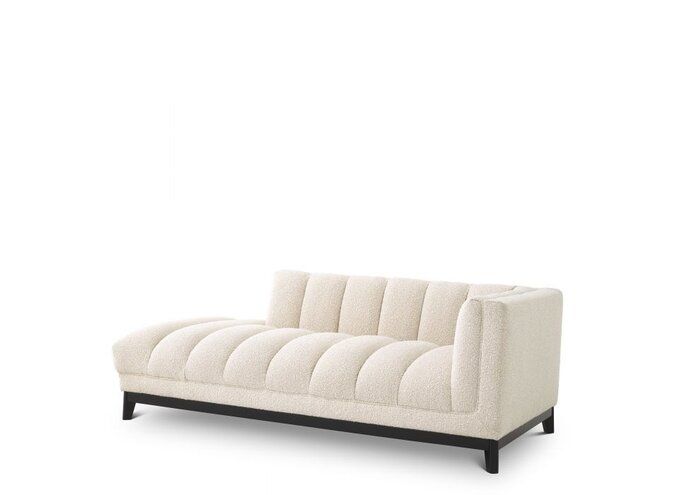 Eichholtz Sofa 'Brice' - Bouclé Cream - Wilhelmina Designs inside