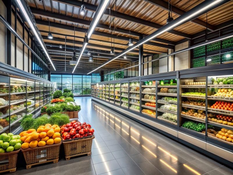 Exploring The Urban Landscape A Deep Dive Into Modern Supermarket ... inside A Deep Dive into the Aesthetics and Functionality of the Koper Coffee Table Set Black