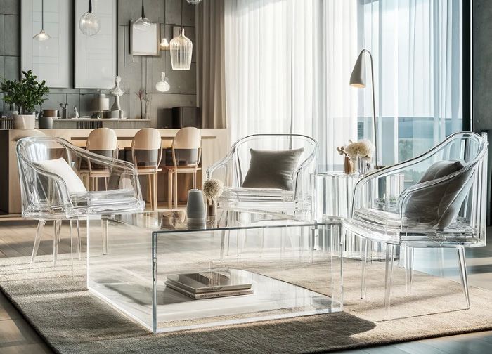 Factory Custom Acrylic Coffee Table - Feilong Acrylic regarding The Art of Transparency Exploring Acrylic in Modern Furniture