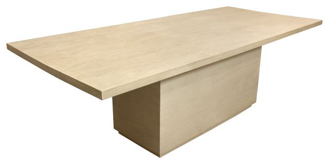 Flagstaff 84" Solid Wood Dining Table, Stone Natural Finish ... in Designing with Nature Integrating the Flagstaff Stone Natural Finish Table